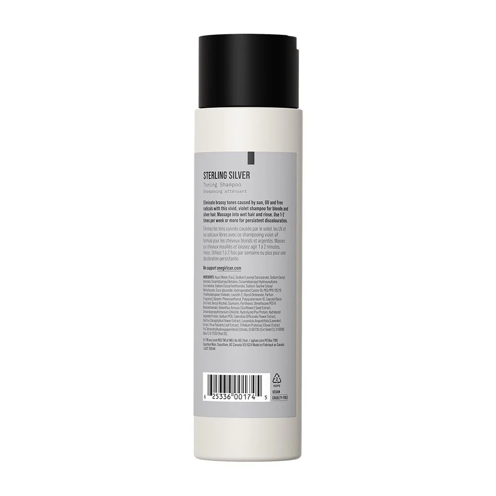 AG Care Sterling Silver Toning Shampoo 296ml - Image 3