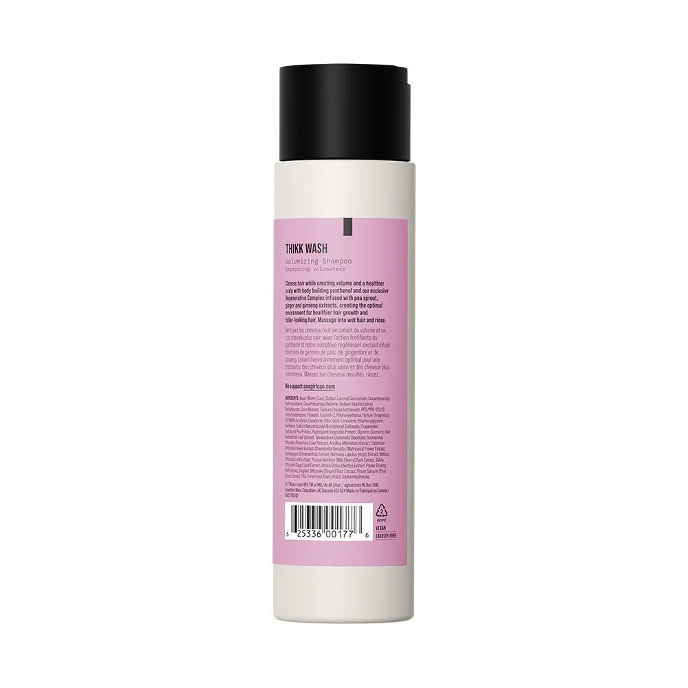 AG Care Thikk Wash Volumizing Shampoo 296ml - Image 3