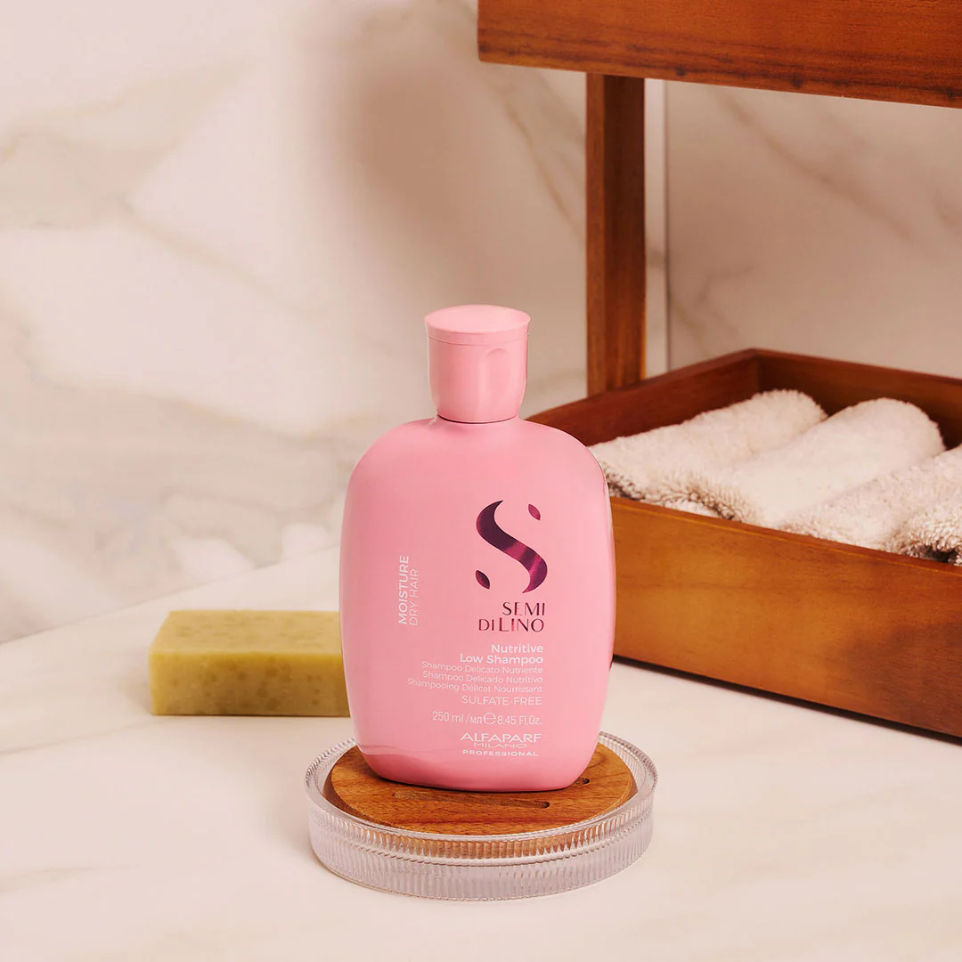 Alfaparf Milano Semi Di Lino Moisture Nutritive Low Shampoo 250ml - Image 2