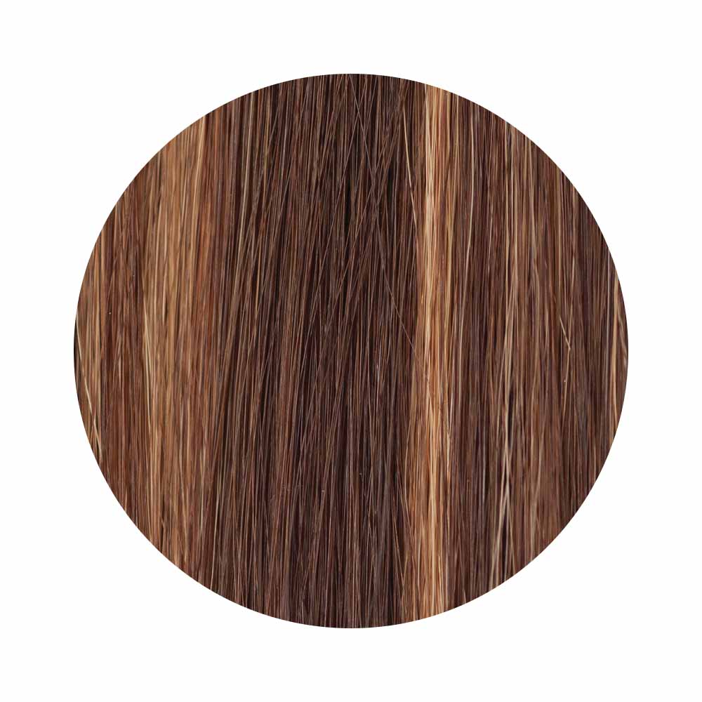 Amazing Hair Human Hair Clip-in 2/10 Brown/Caramel 7pc Set 16" - Image 2