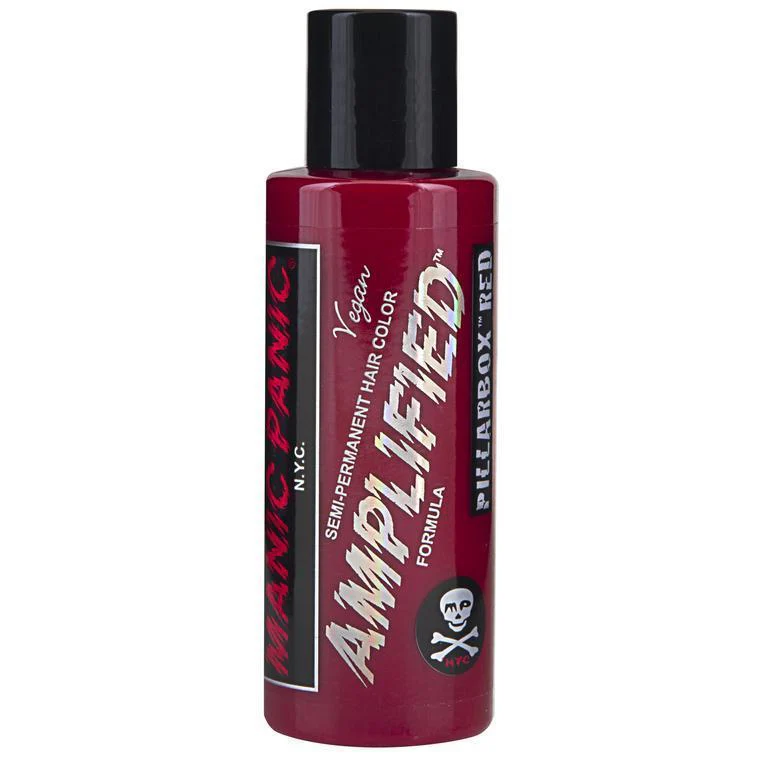 Manic Panic Amplified Semi Permanent Hair Colour Pillarbox Red 118ml - Image 2
