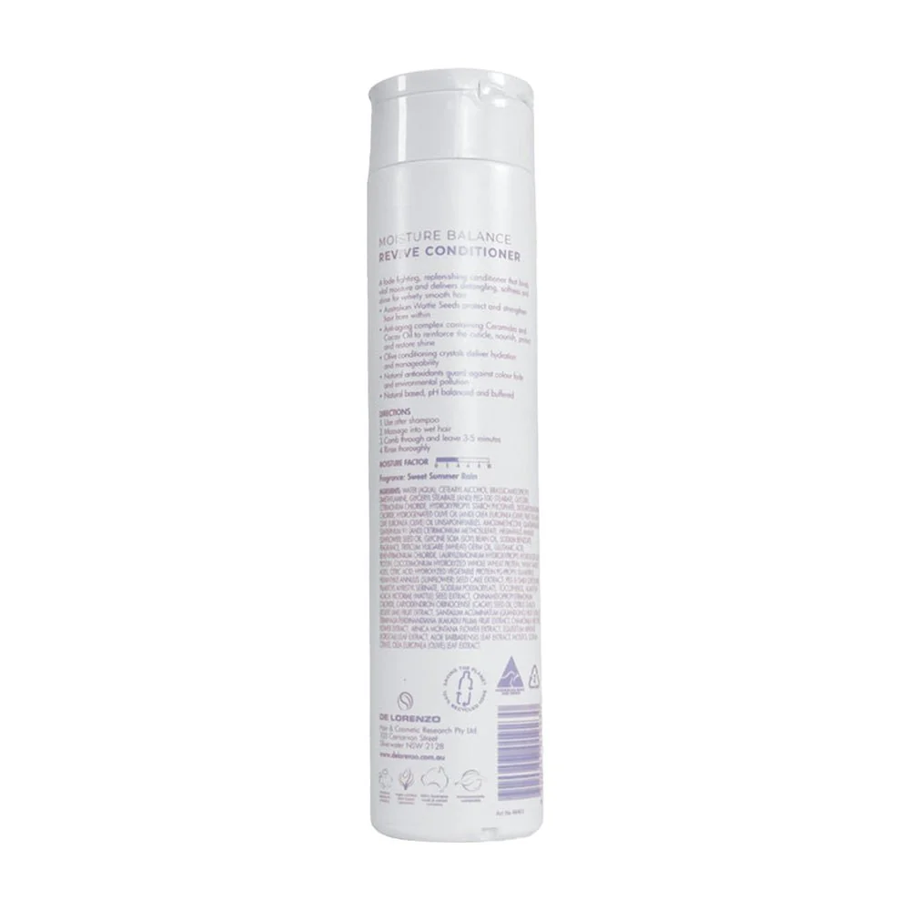 De Lorenzo Prescriptive Solutions Moisture Balance Revive Conditioner 275ml - Image 2