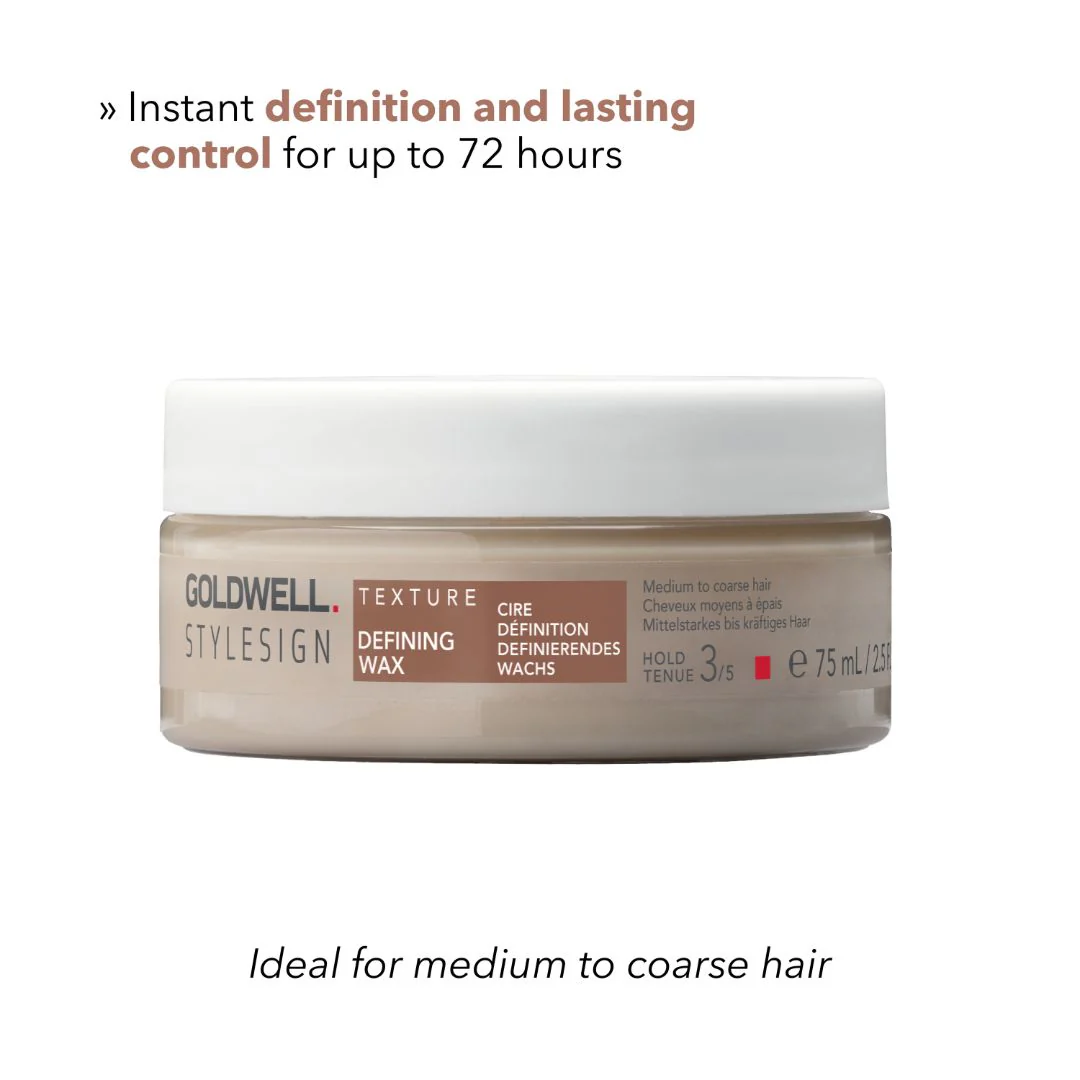 Goldwell StyleSign Defining Wax 75ml - Image 4