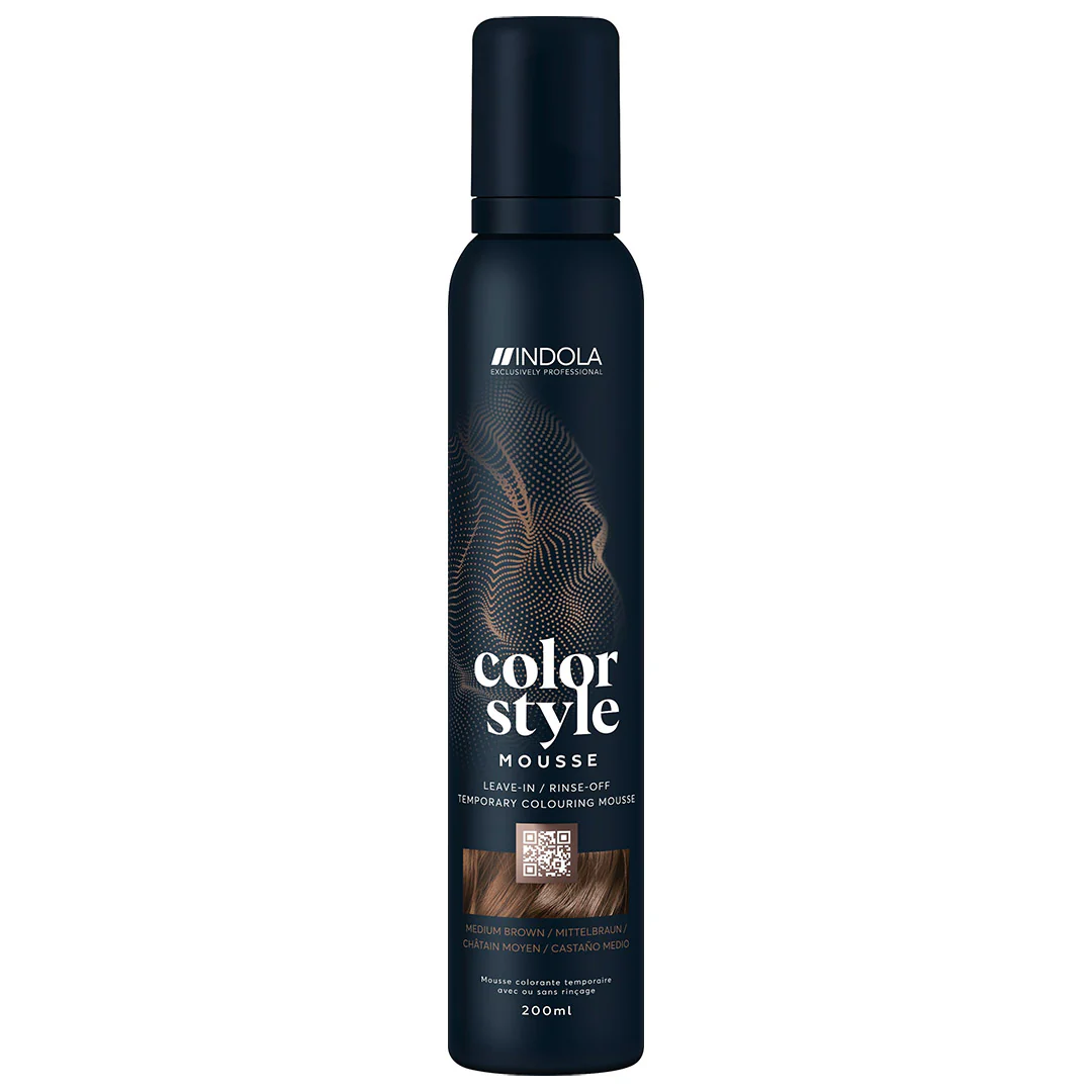 Indola Colour Style Medium Brown 200ml - Image 2