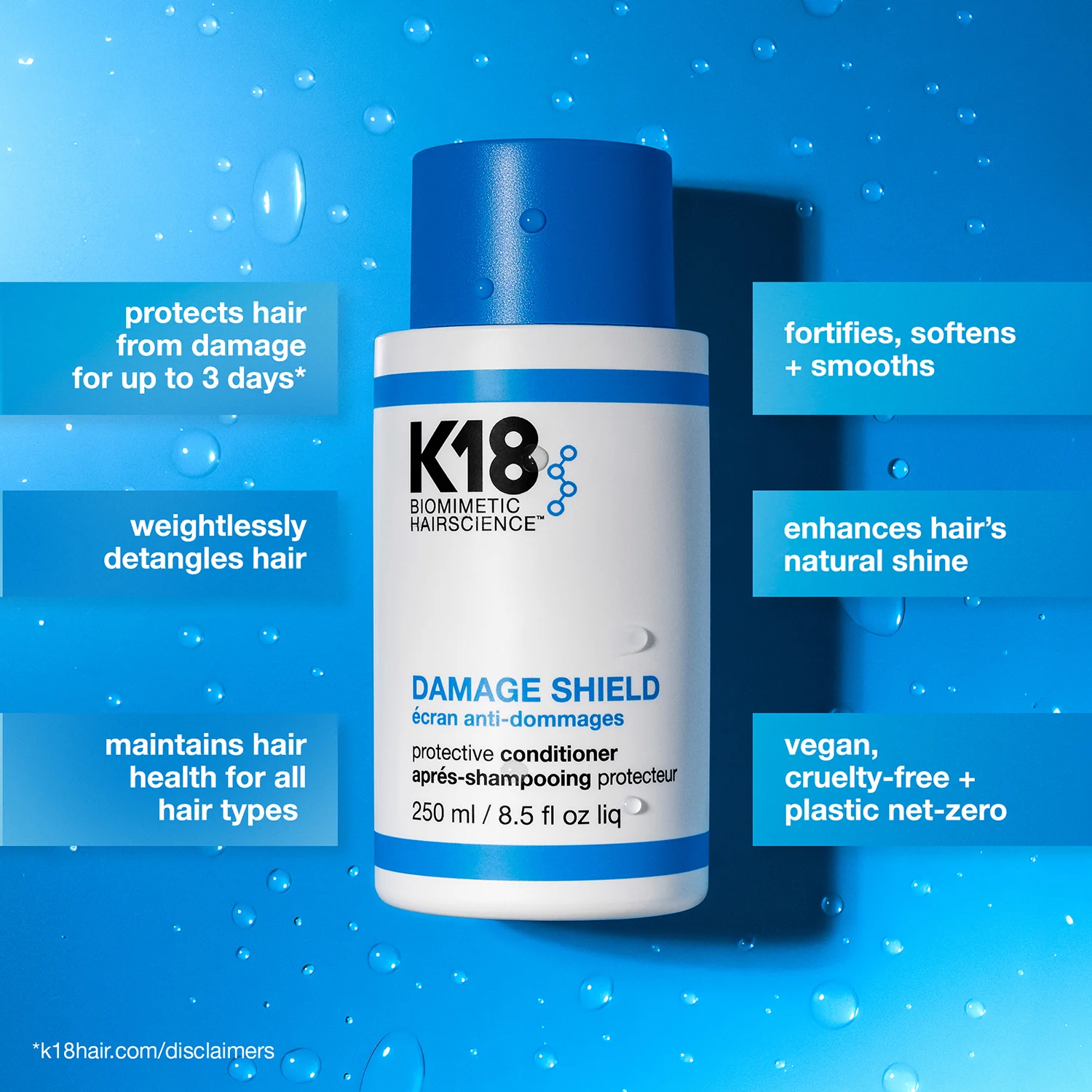 K18 Damage Shield Conditioner 250ml - Image 3