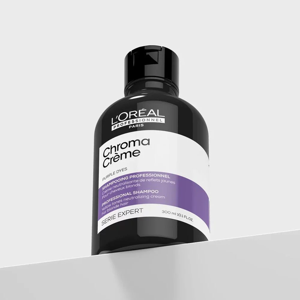 L’Oreal Professionnel Serie Expert Chroma Creme Shampoo 300ml - Image 5