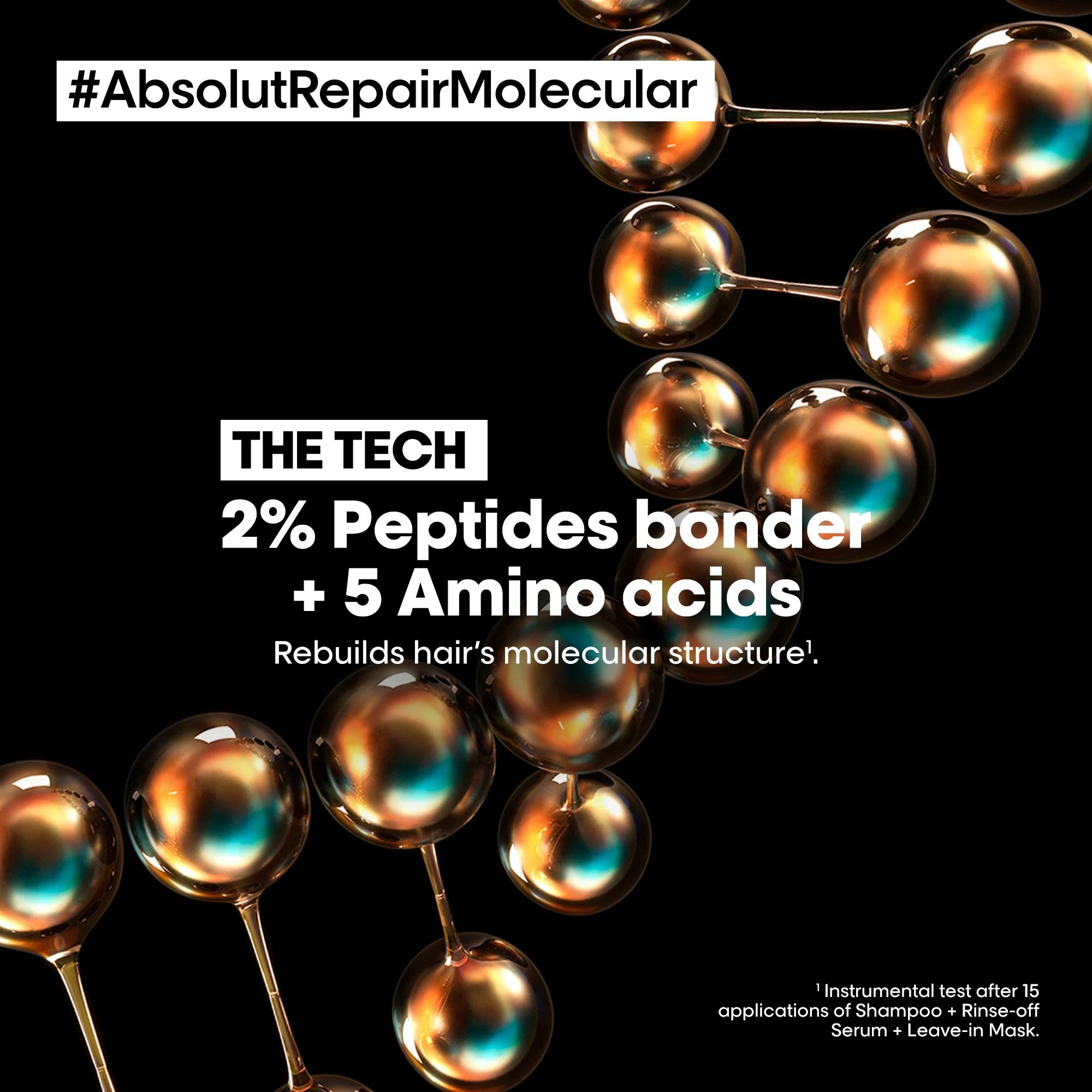 L'Oreal Professionnel Absolut Repair Molecular Rinse Off Serum 250ml - Image 8
