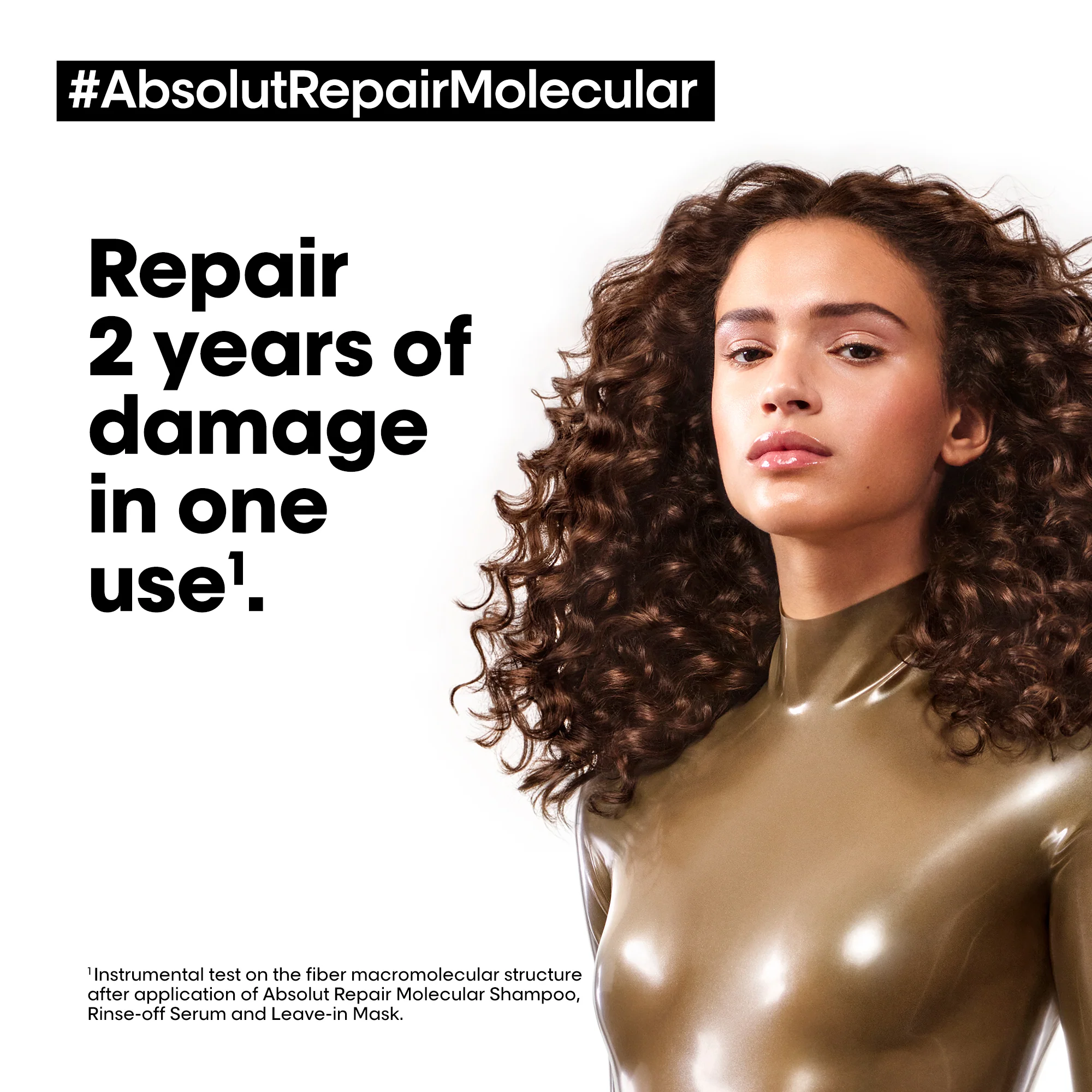 L'Oreal Professionnel Absolut Repair Molecular Shampoo 300ml - Image 5