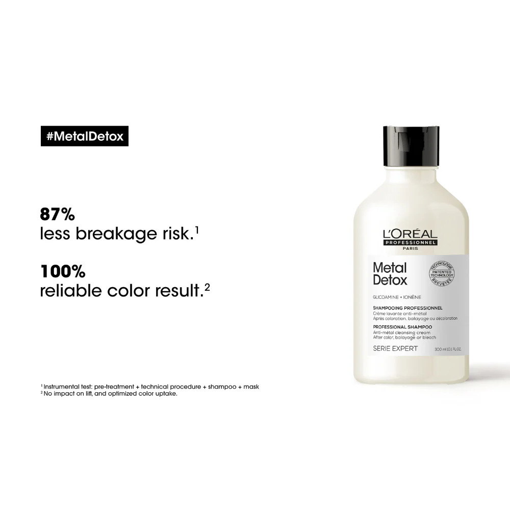 L'Oreal Professionnel Serie Expert Metal Detox Shampoo 300ml - Image 5