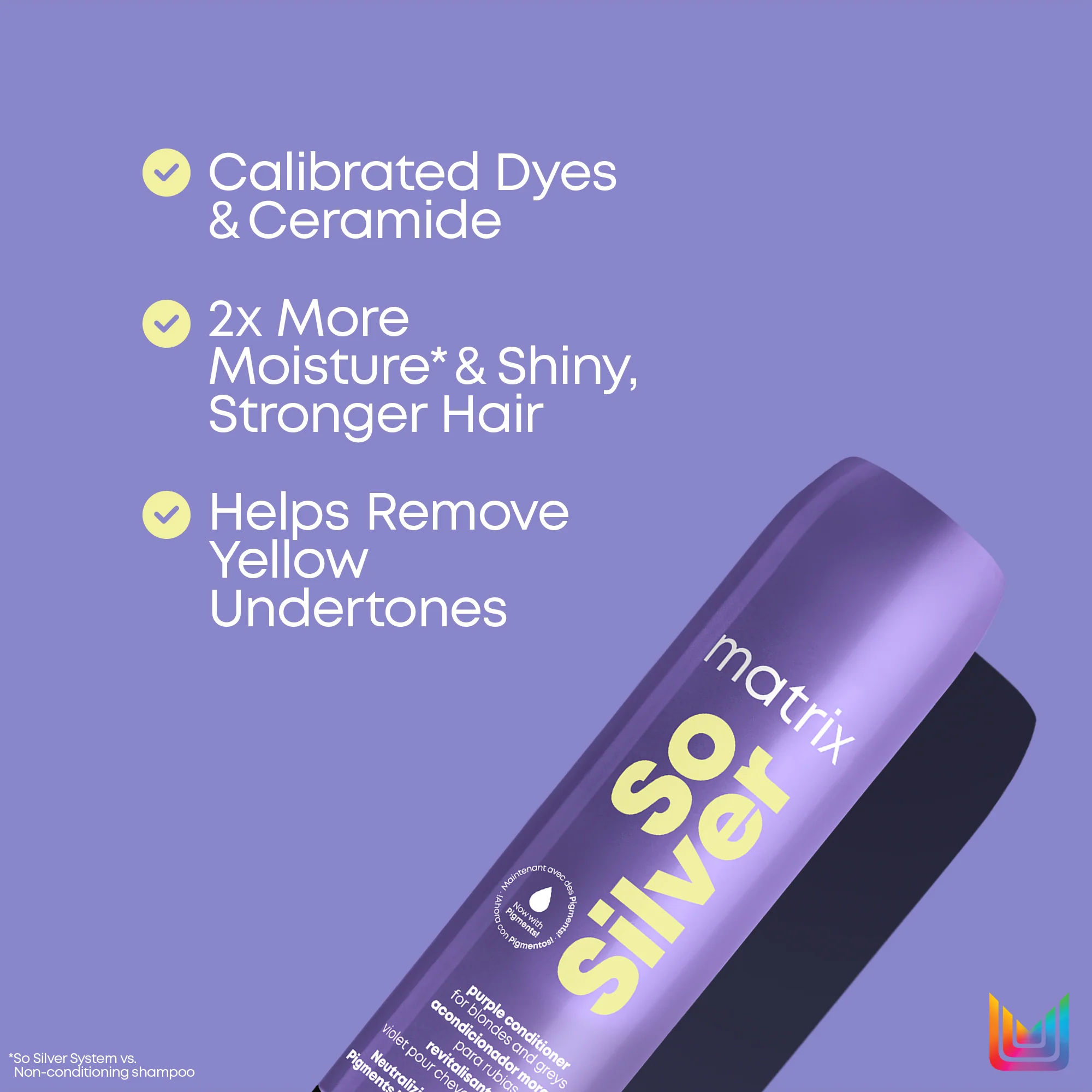 Matrix Total Results So Silver Conditioner 300ml - Image 3