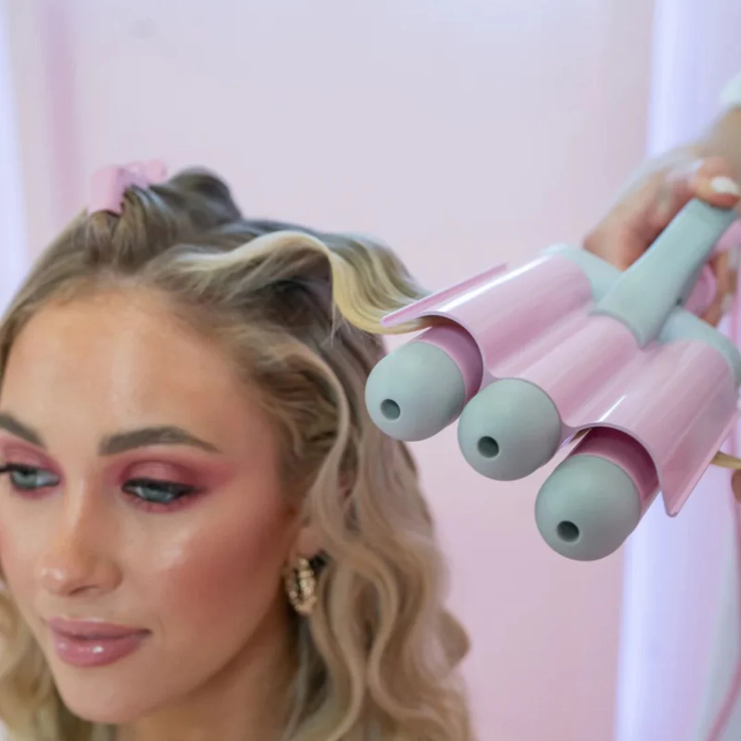 Mermade Hair Pro Waver 32mm Pink - Image 8
