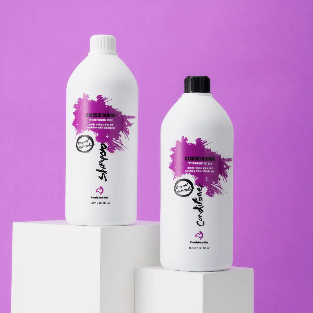 PPS Classic Blonde Shampoo 1L - Image 2