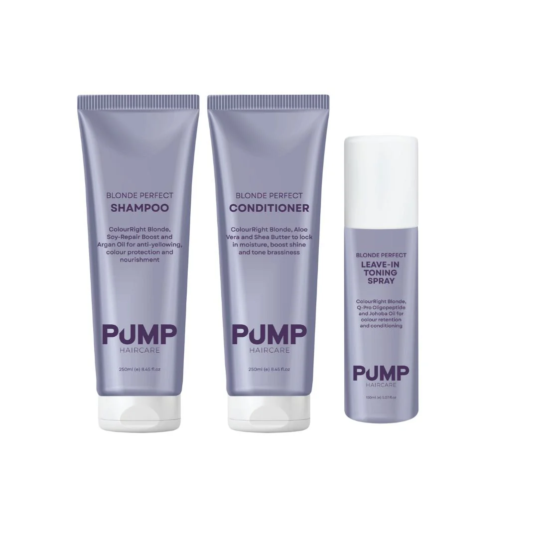 Pump Haircare Blonde Perfect Trio Pack - Image 2