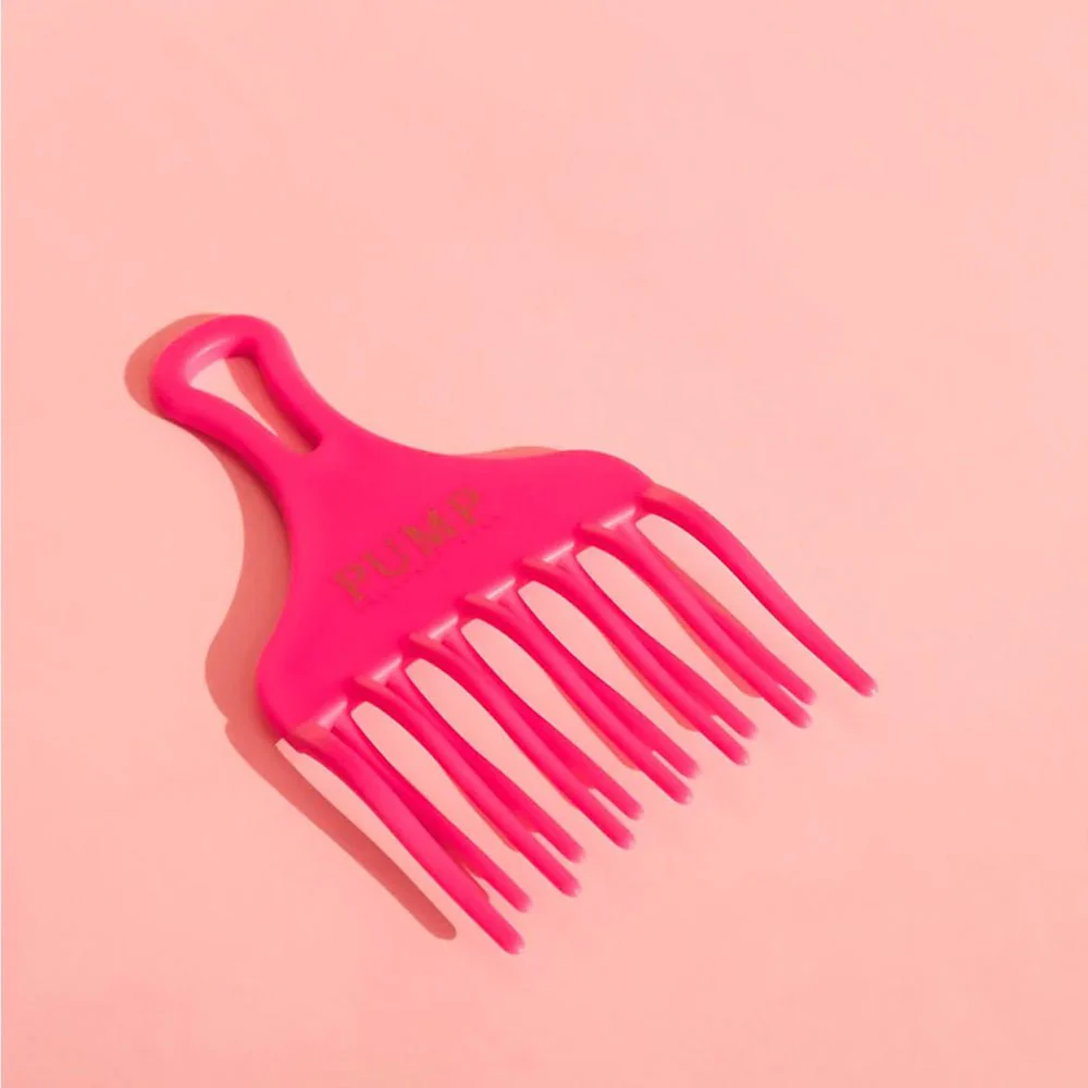 Pump Haircare Pink Detangle Comb - Image 2