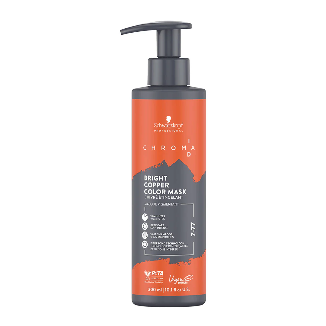 Schwarzkopf Chroma ID Bonding Color Mask 7-77 Bright Copper 300ml