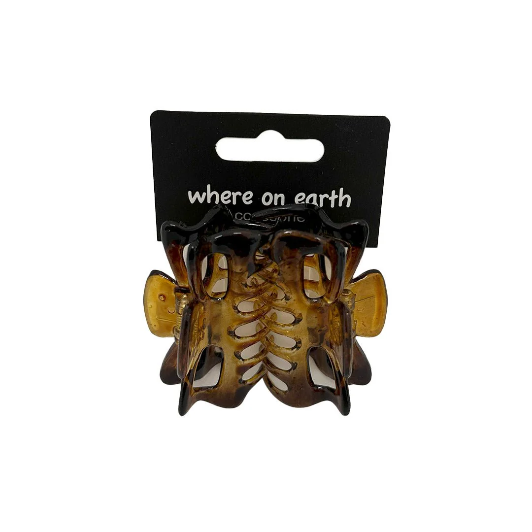 Where on Earth Lady Jayne Claw Clips Shell 6cm
